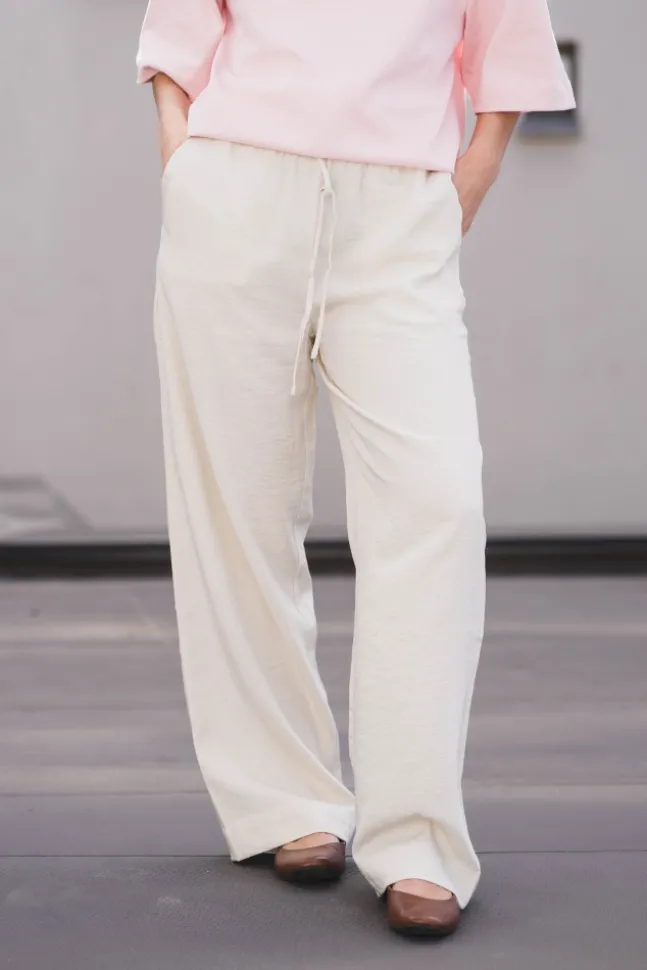 Daria Pants Sand Melange