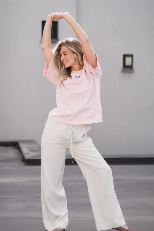 Daria Pants Sand Melange
