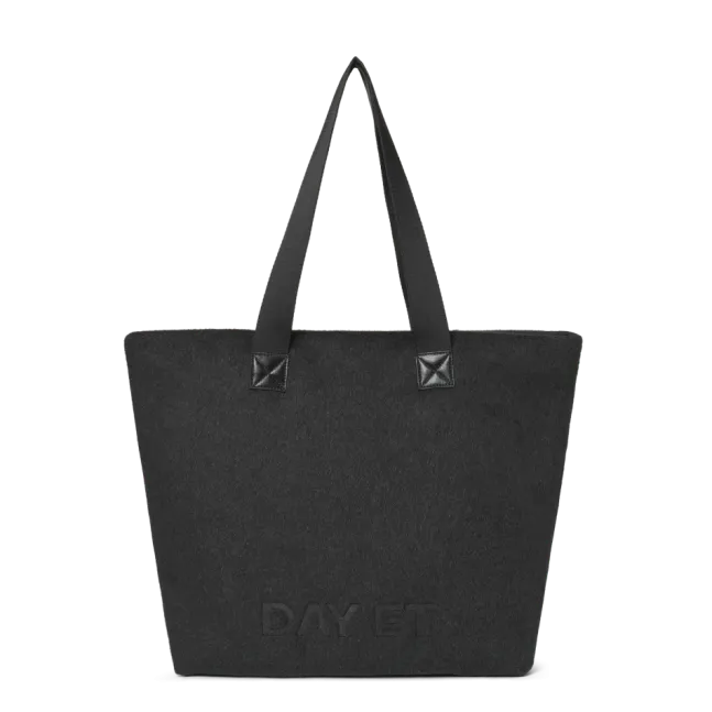 Day Woolen Bag Dark Grey Melange
