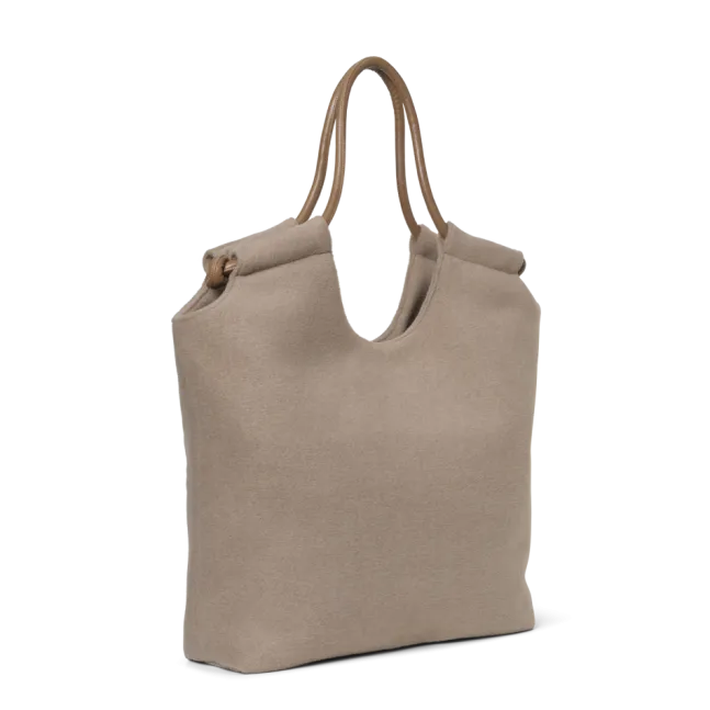 Day Woolen Tote Chocolate Chip