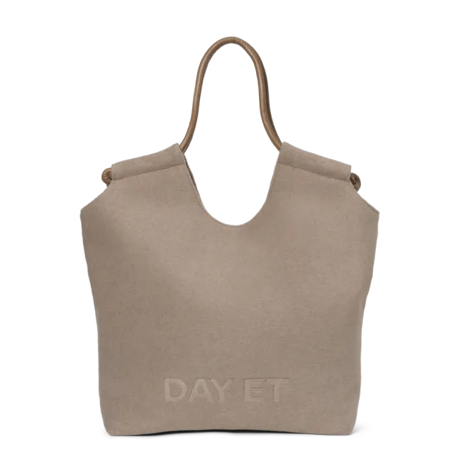Day Woolen Tote Chocolate Chip