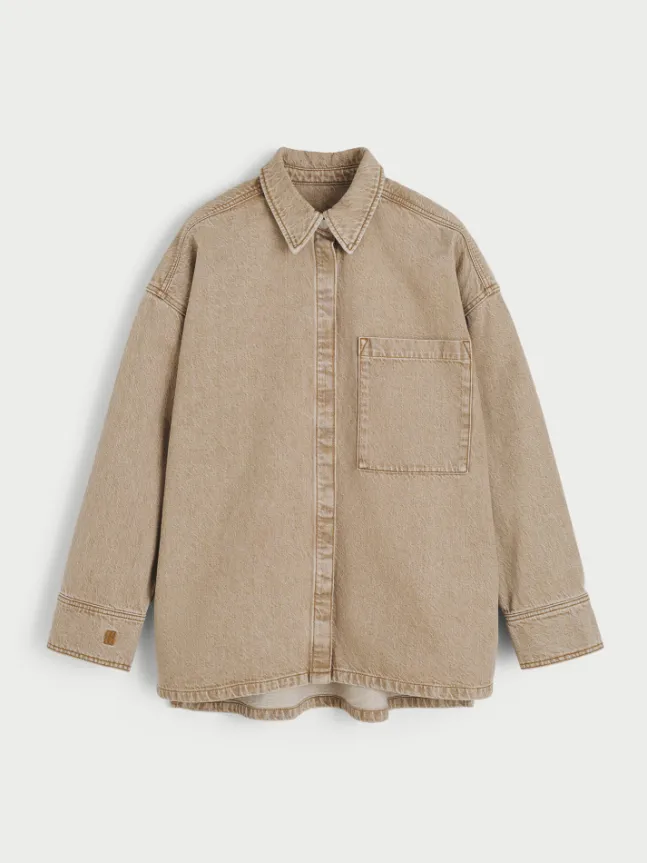 Dea Denim Shirt Toasted Coconut