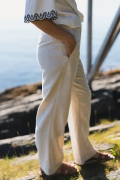 Demi Trouser Sand Melange