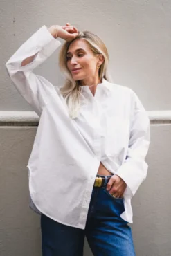 Derris Shirt Pure White