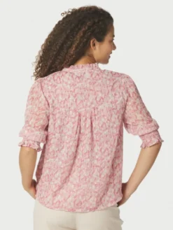 Diana Blurred Blouse Rose