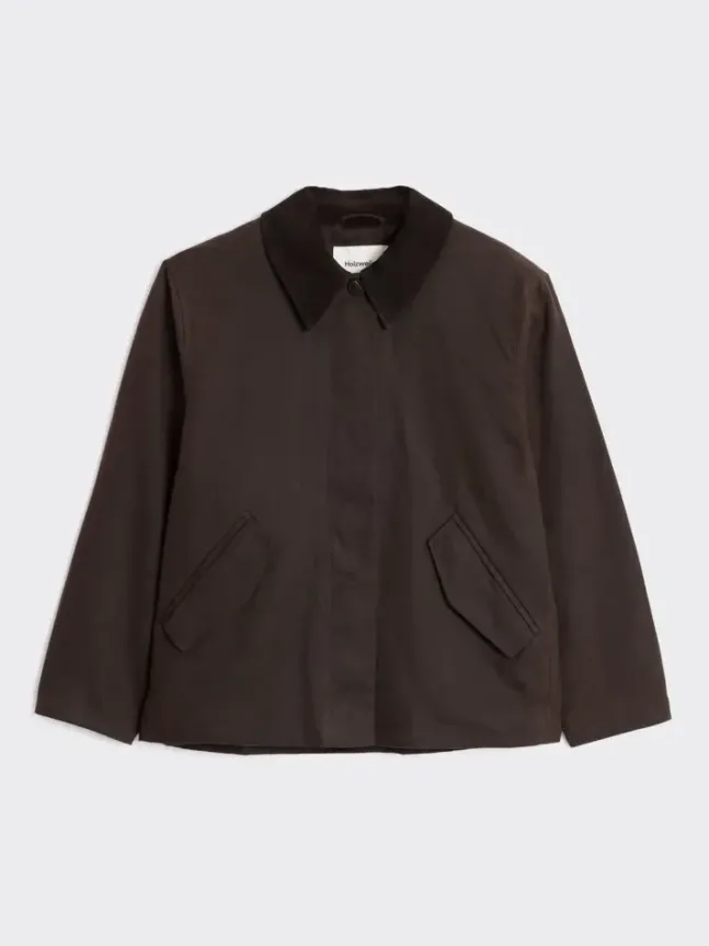 Diana Short Jacket Dark Brown