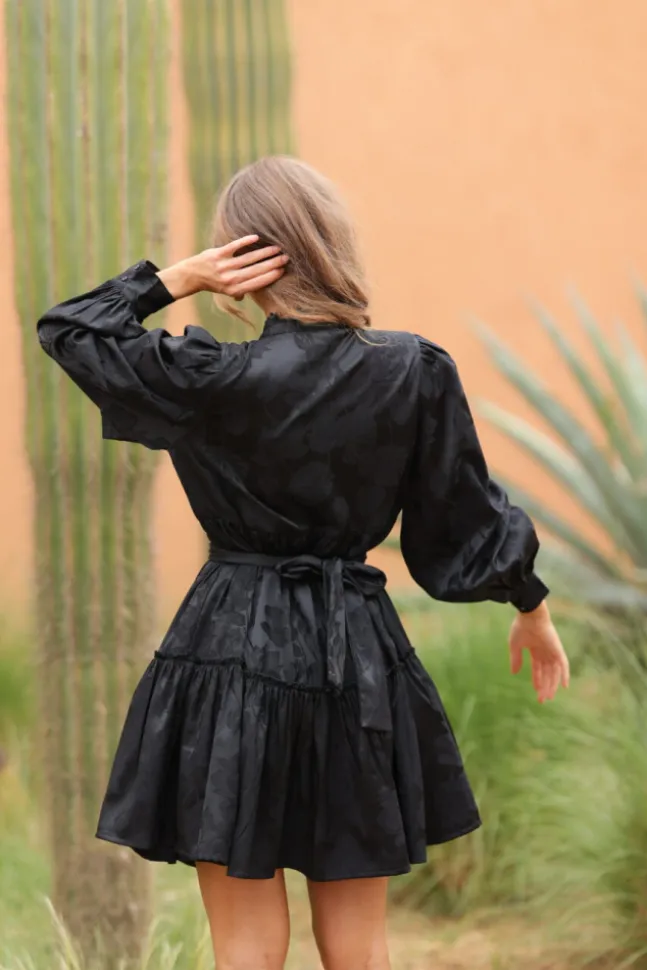 Doris Short Dress Black