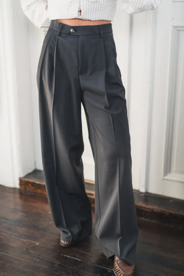 Dori Super Wide Dark Brown