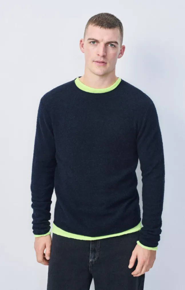 Ducksbay Jumper Navy Melange Black