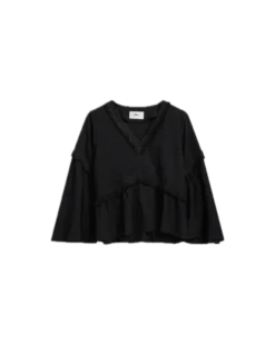 Eden Blouse Linen Black