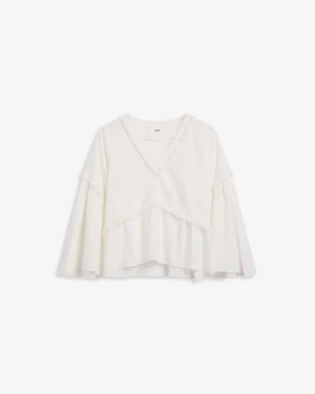 Eden Blouse Linen White