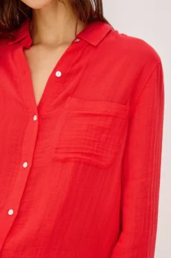 Ellis Shirt Cherry