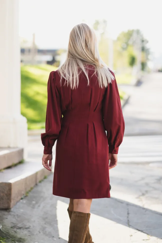 Elsa Asana Dress Syrah