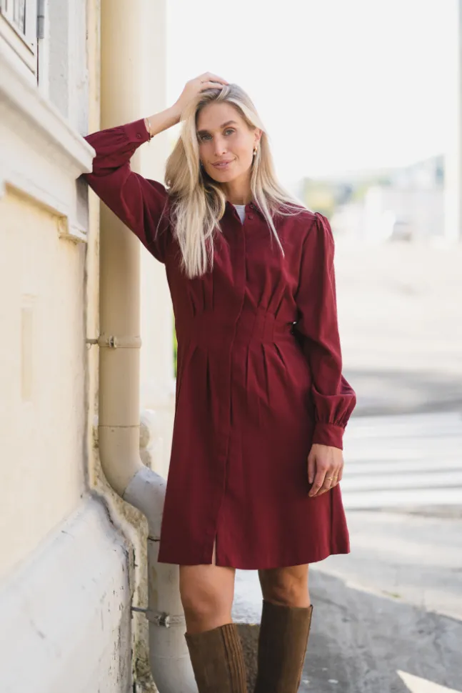 Elsa Asana Dress Syrah