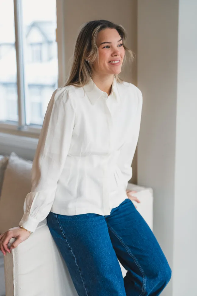 Elsa Asana Shirt Egret