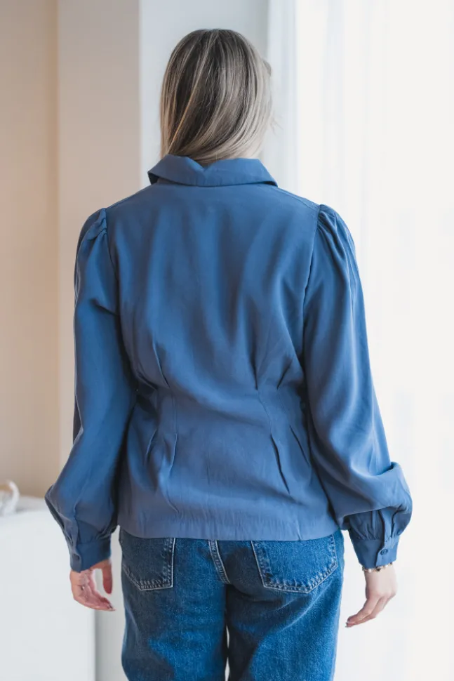 Elsa Asana Shirt Vintage Indigo