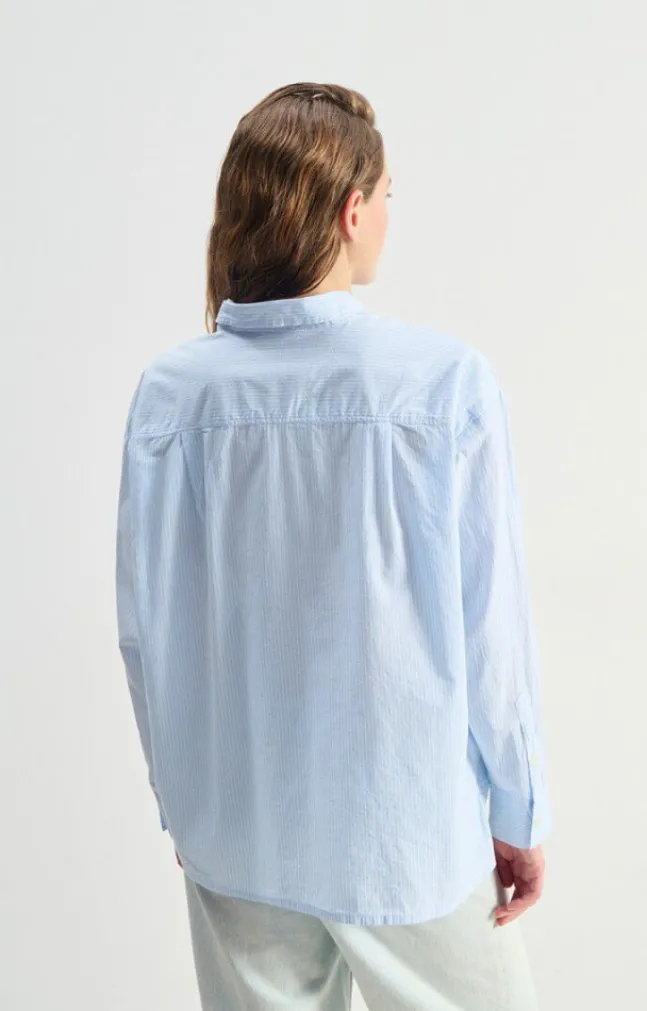Eluabird Shirt Blue Stripes