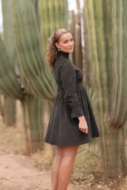 Embrace Dress Chocolate