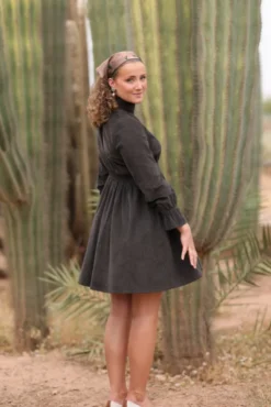 Embrace Dress Chocolate