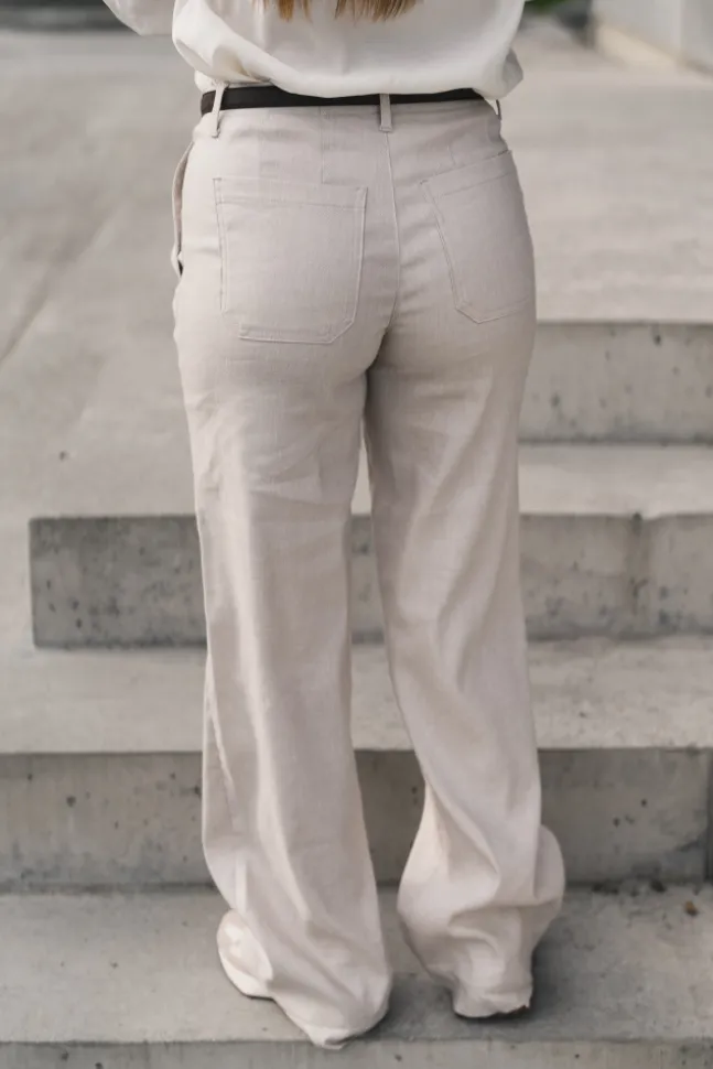 Erica 769 Sand Linen Regular