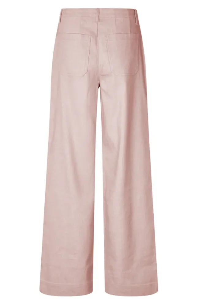 Erica 769 Strawberry Cream Linen Ankle