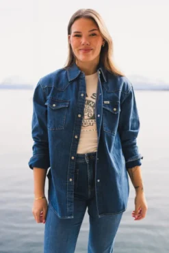 Essential Western Shirt Ripe Berry