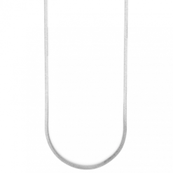 Eternal Chain Necklace Silver 50L