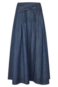 Evana Denim Skirt Blue Denim