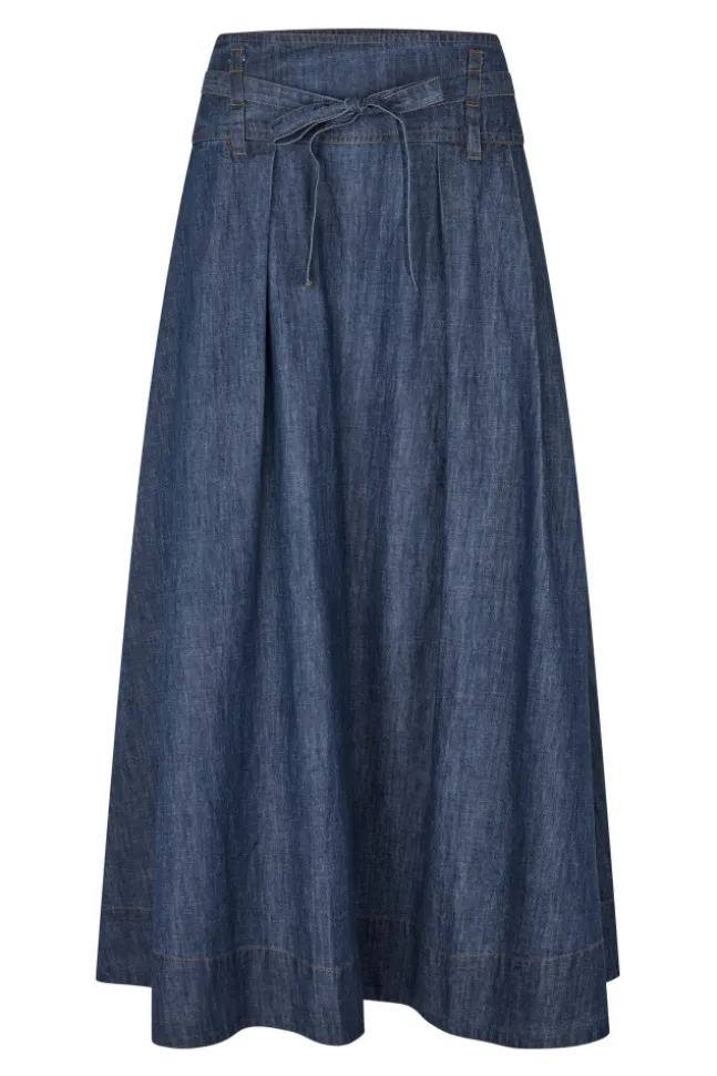 Evana Denim Skirt Blue Denim