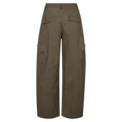 Evelyn Barrel Pant Army