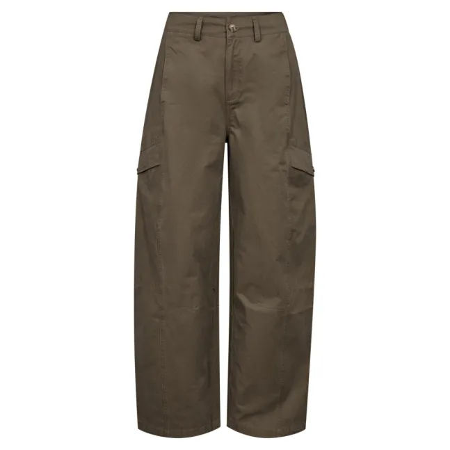 Evelyn Barrel Pant Army