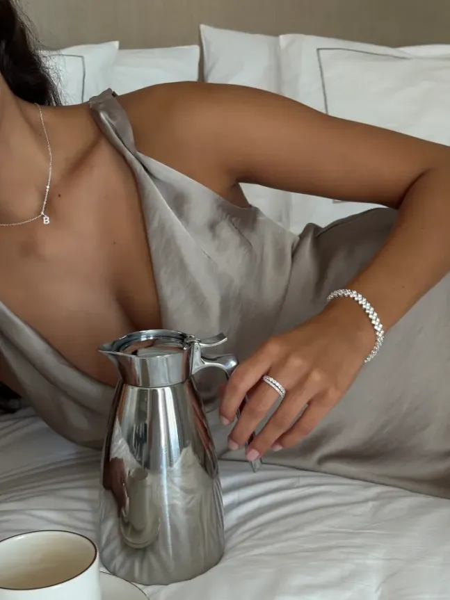 Evoke Tennis Bracelet Silver