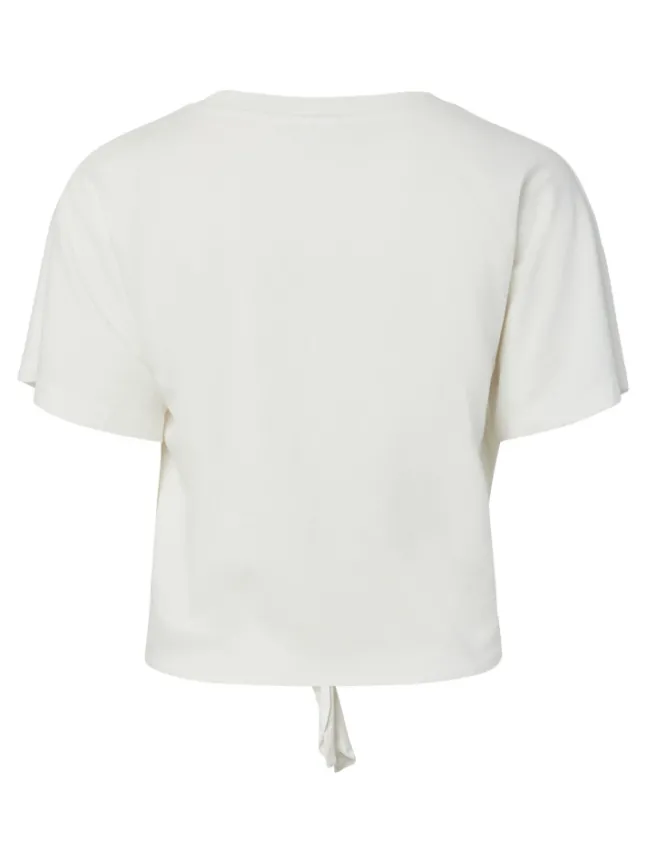 Fabian SS Knot Tee Star White