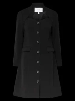Favo LS Blazer Dress Black