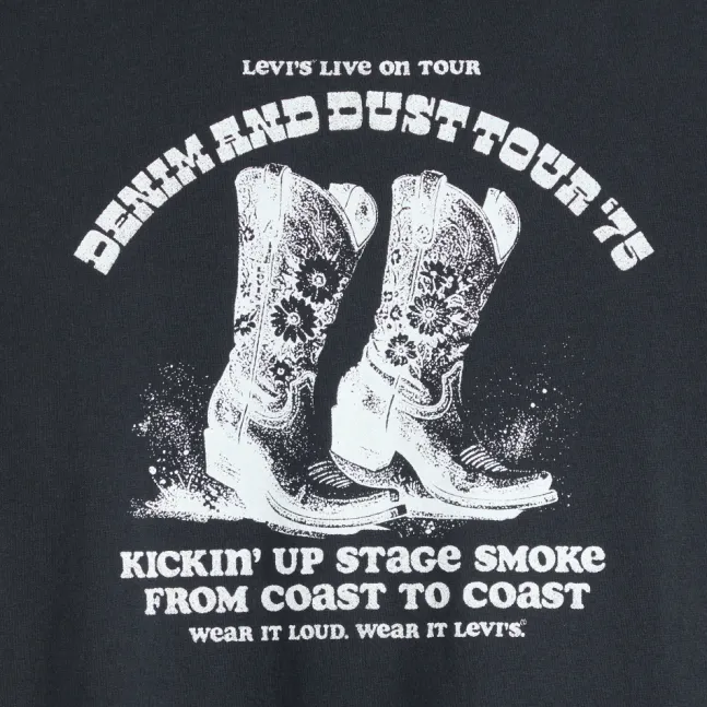 Favorite Tee Denim And Dust Boots Antracite