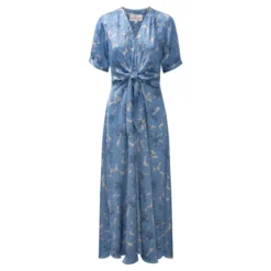 Faye Dress Gardenia Sky