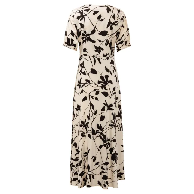 Faye Dress Mono Floral