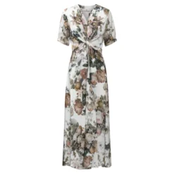 Faye Dress Pale Bouquet