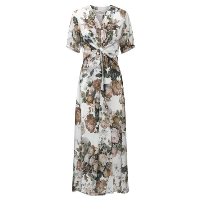 Faye Dress Pale Bouquet