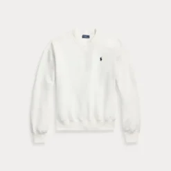 Fleece Crewneck White