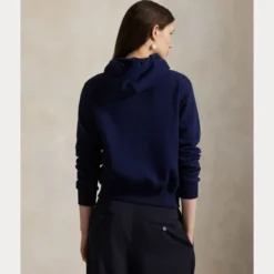 Fleece Full Zip Hoodie Cruise Navy