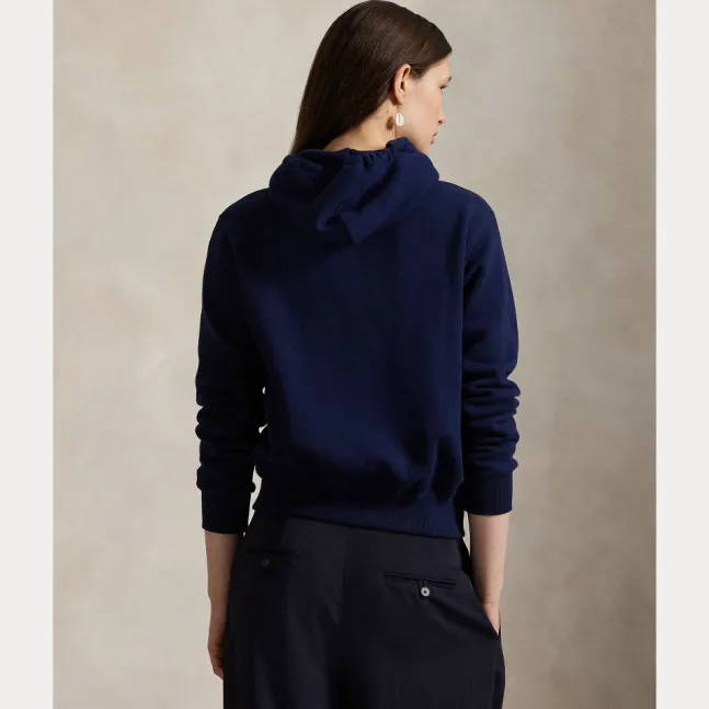 Fleece Full Zip Hoodie Cruise Navy