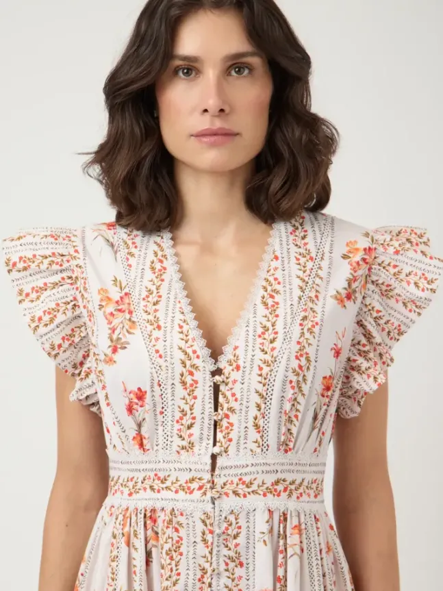 Floratina CS Long Dress Pristine Floratina