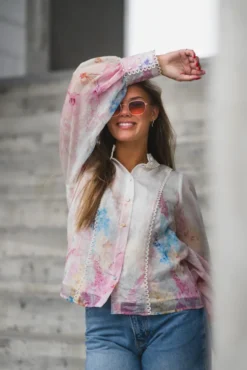 Florence LS Shirt Pristine Florence Aop