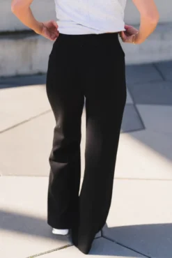 Fonny HW Knit Pant Black