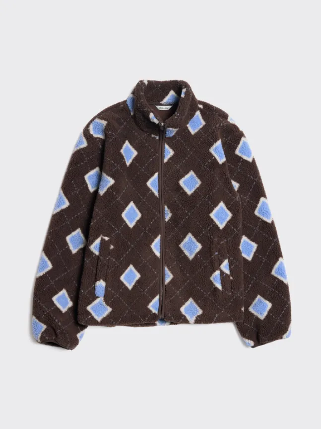 Fossekall Fleece Jacket Brown Mix