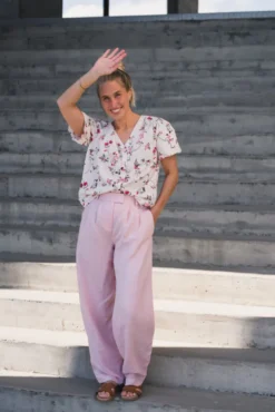Franciska HW Pants Lotus Melange