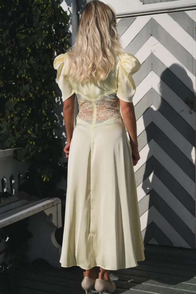 Francis Midi Dress Lemonade