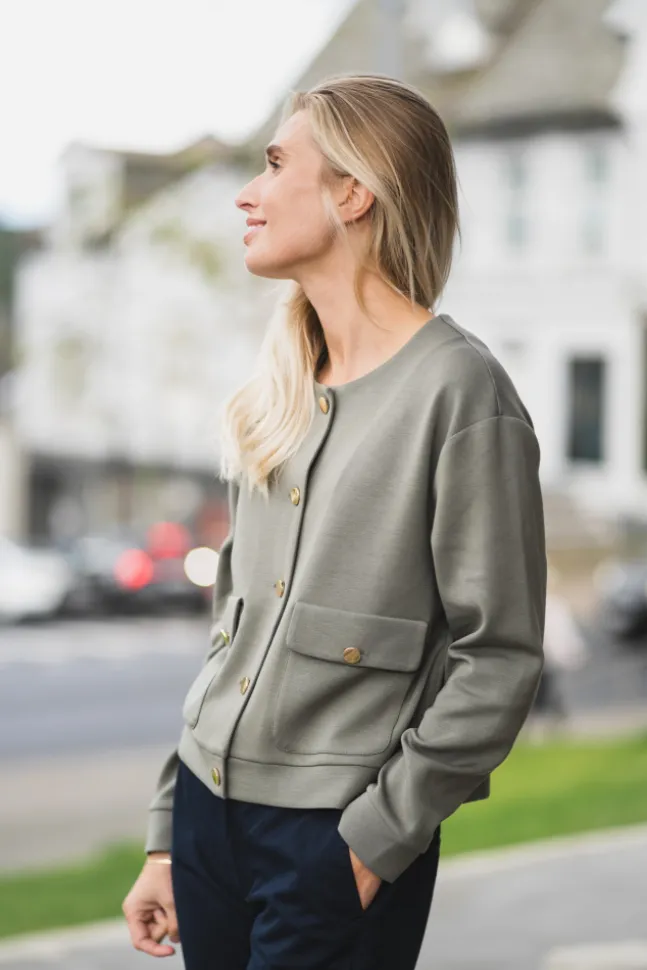 Gida Vincent Jacket Mulled Basil