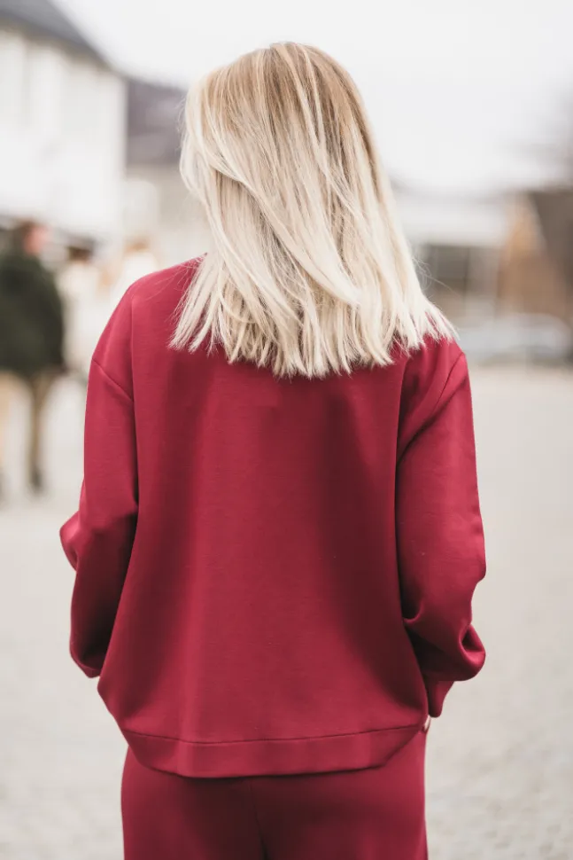 Gida Vincent Sweatshirt Cabernet